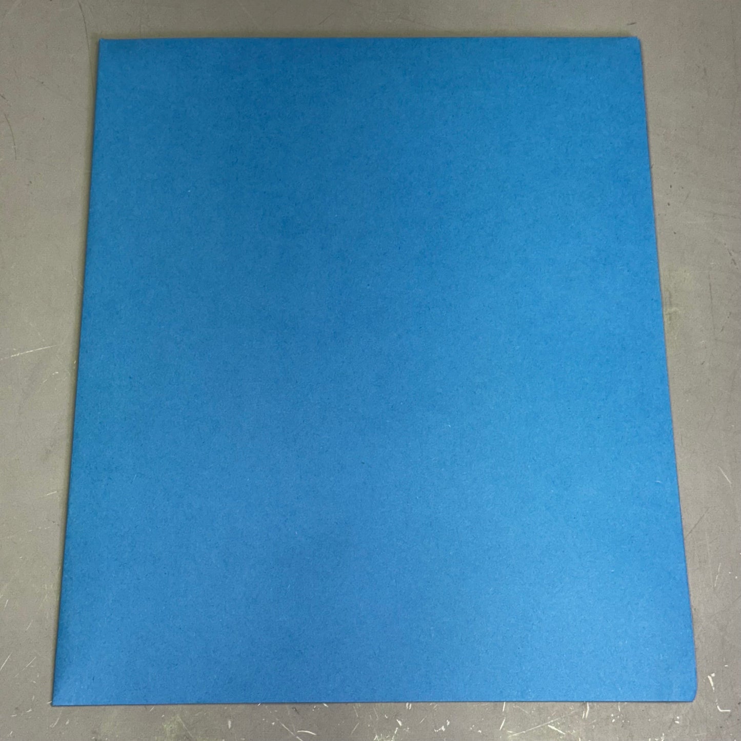 SKILCRAFT (25 PACK) Twin Pocket Portfolios, 30% Recycled 9.5"W x 11.5"L Light Blue NC27703