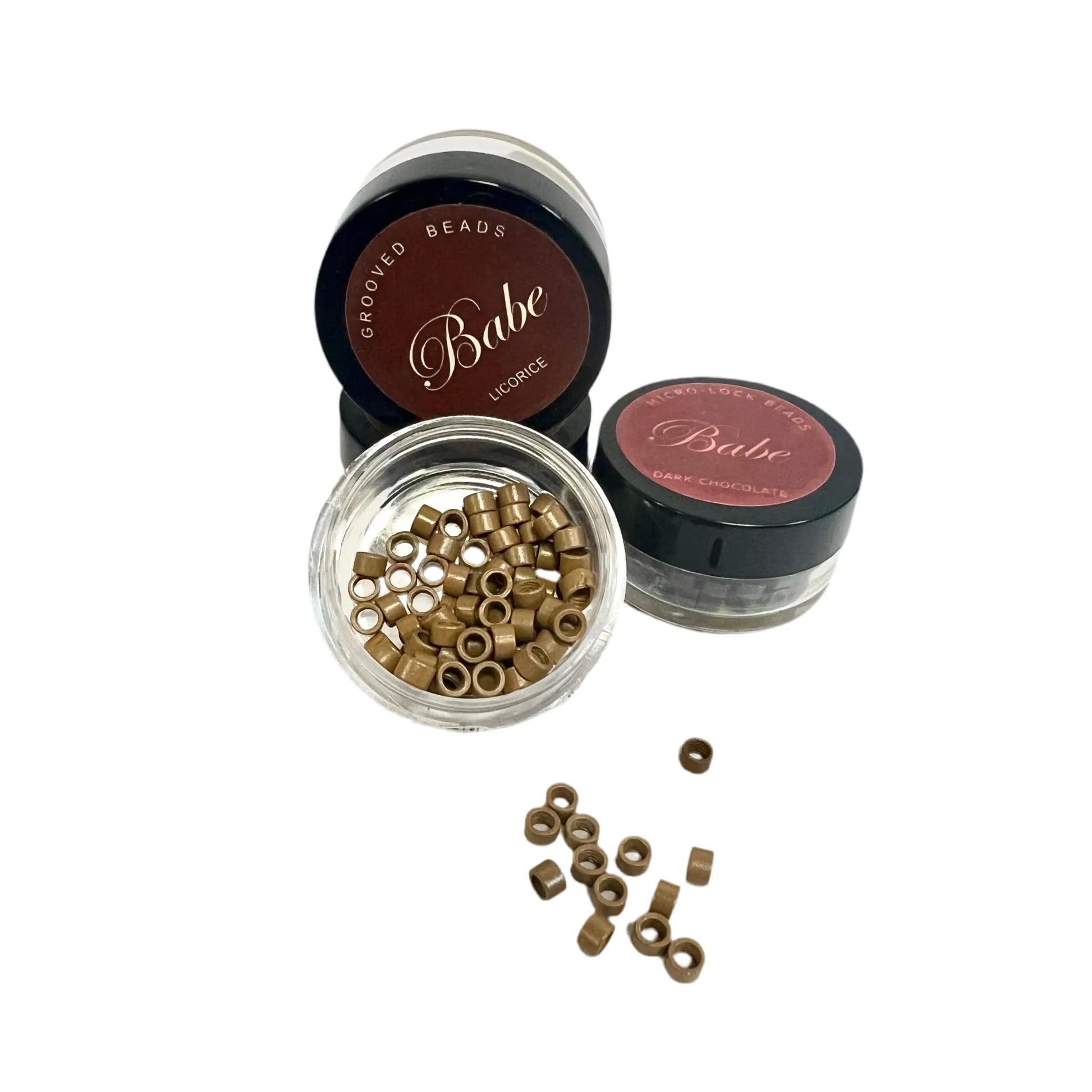 BABE Micro- lock Beads 3.5 mm  (100 pcs)