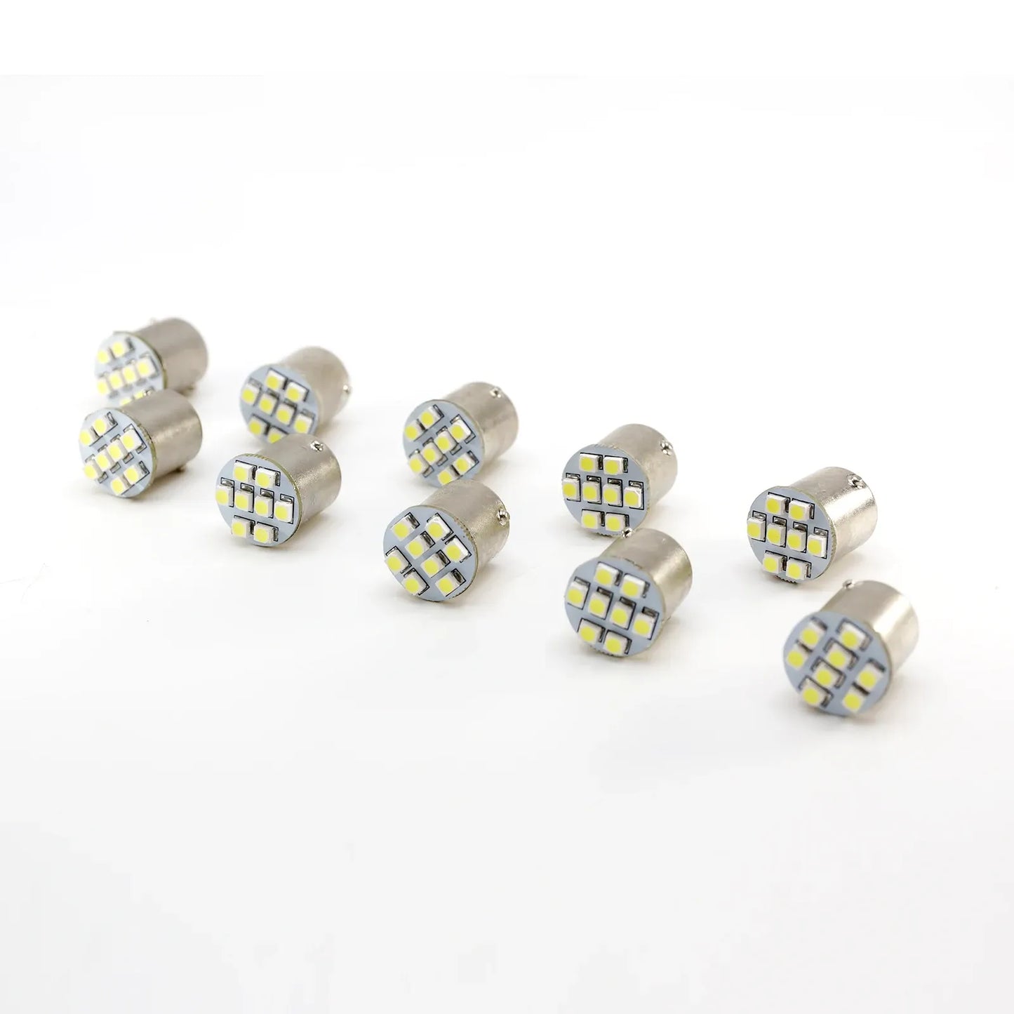 8SMD｜Flasher / Flicker｜Bayonet BA15S ｜Non-ghosting｜LED Pinball Machine Light Bulb