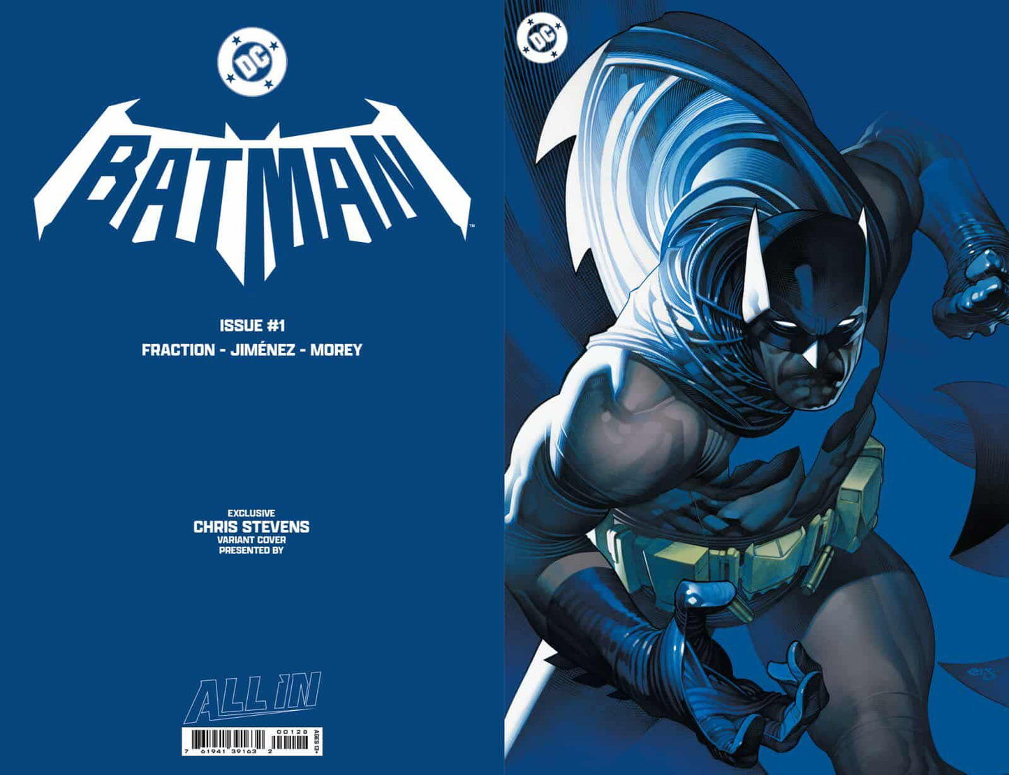 [FOIL] BATMAN #1 CHRIS STEVENS EXCLUSIVE VIRGIN VAR [09/10/2025]