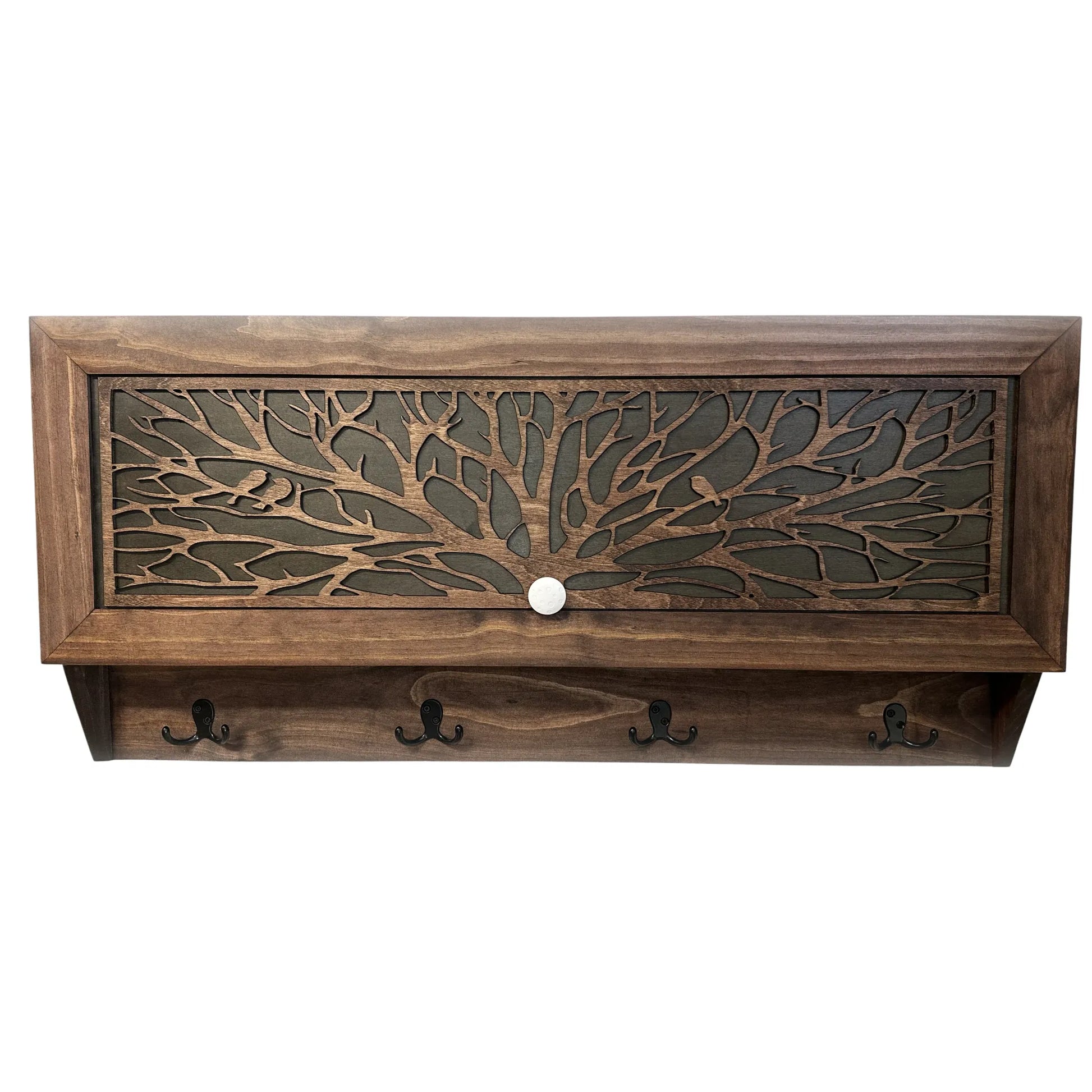 Coat Rack Hidden Gun Storage - Tree of Life