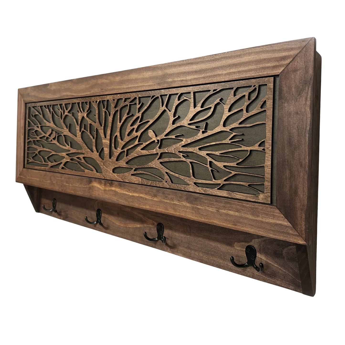 Coat Rack Hidden Gun Storage - Tree of Life