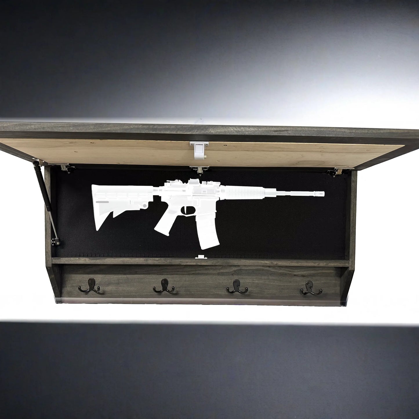Coat Rack Hidden Gun Storage - Mountain Escape