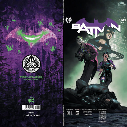Batman #100 Unknown Comics Miguel Mercado Exclusive Var (Joker War) (10/06/2020)