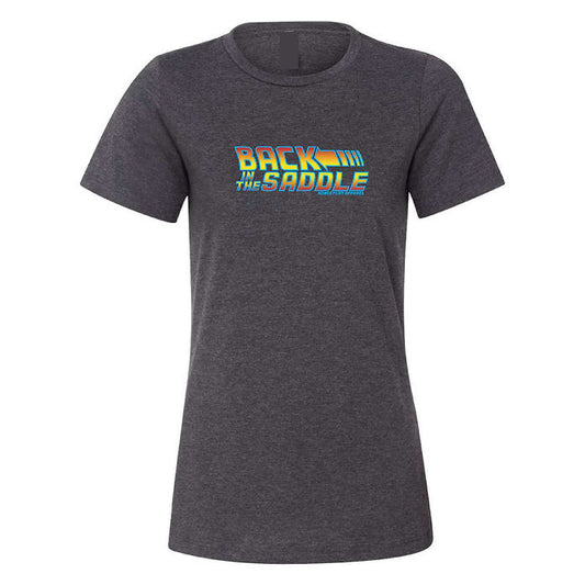 Back In The Saddle Tee: Ladies