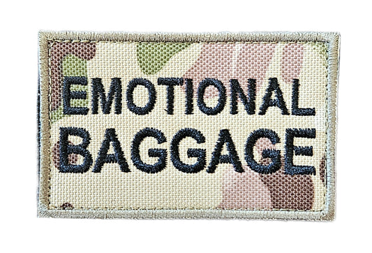 "EMOTIONAL BAGGAGE" PATCH.