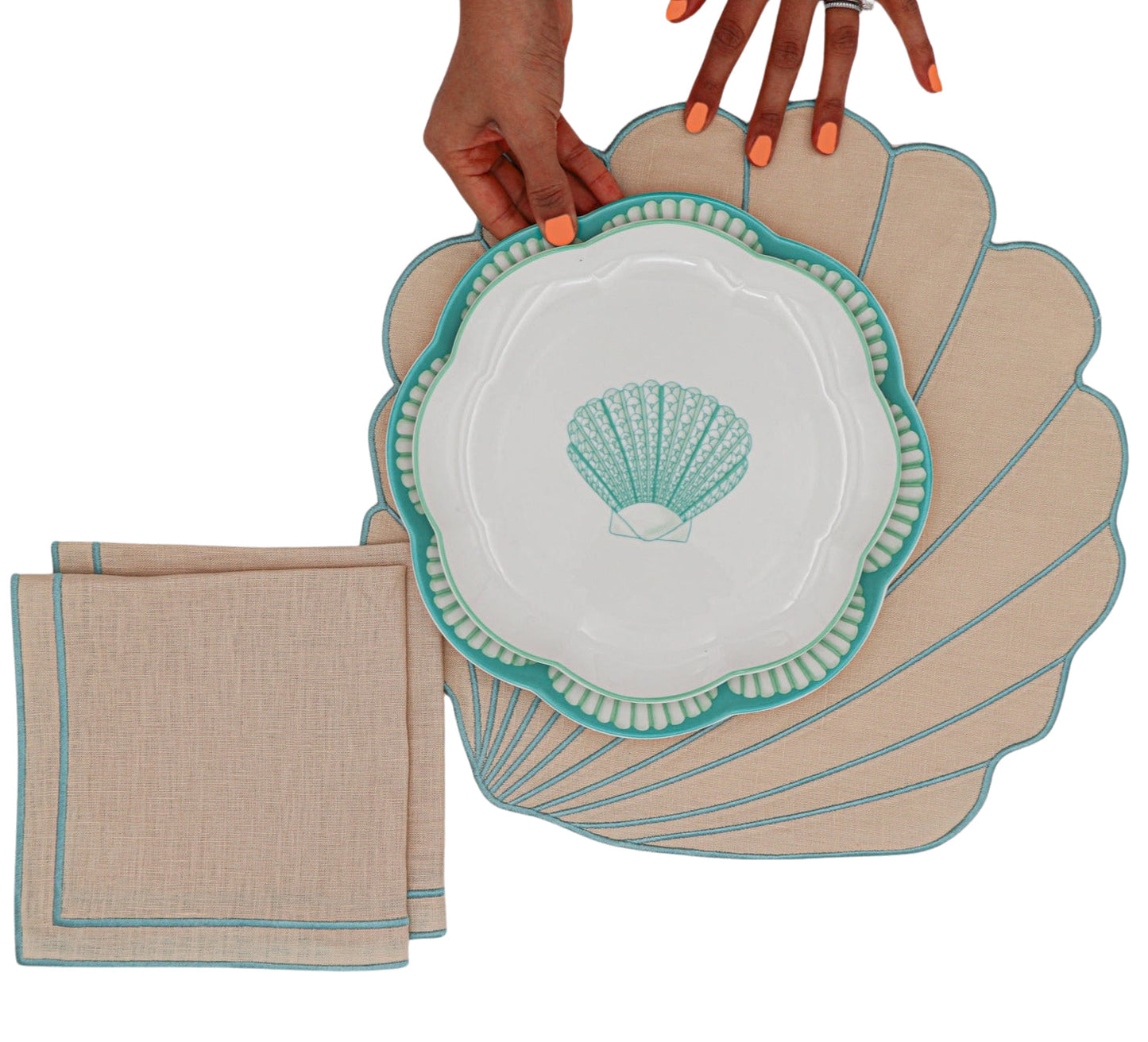 Balearic Blu Dinner Plate - Case of 12 Plates