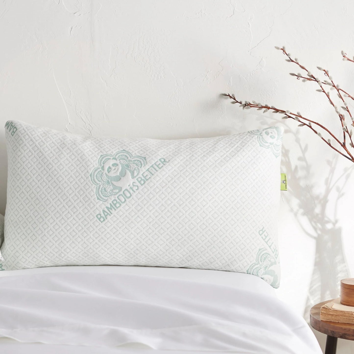 Adjustable Bamboo Cooling Pillow | Queen & King