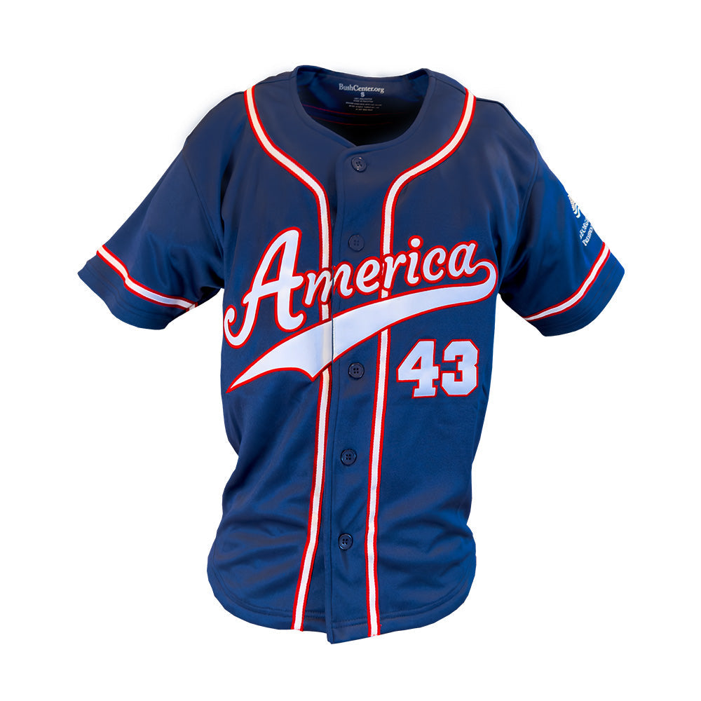 Bush Center Baseball Jersey