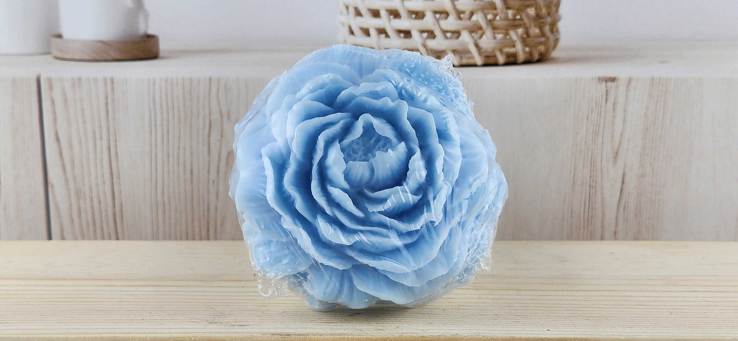 Beach Walk Peony Flower Soap Bar