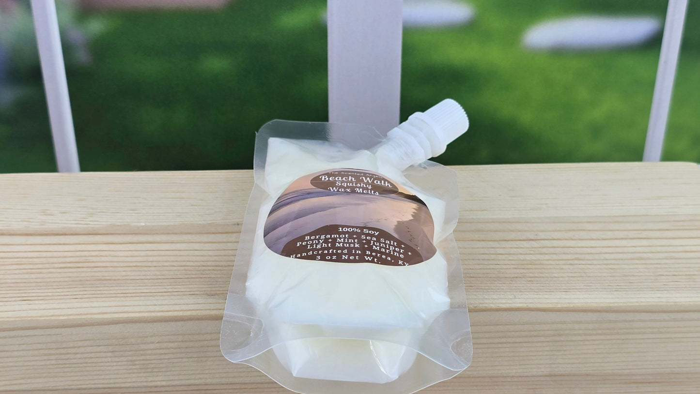 Beach Walk Soy Wax Melts (Clamshells & Squeezable Wax)