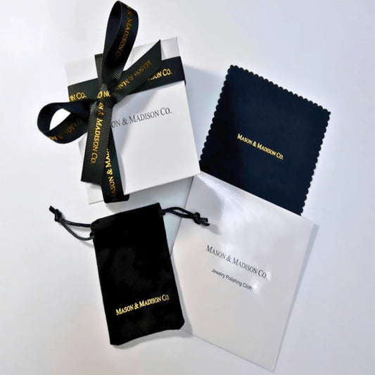 Jewelry Gift Box Set with Ribbon - Essential