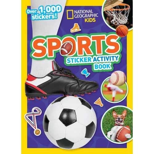 National Geographic Kids Sports Sticker Activity Book: Over 1,000 Stickers!