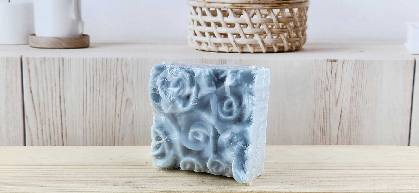 Black Sea Rose Floral Bar Soap - READ DESCRIPTION