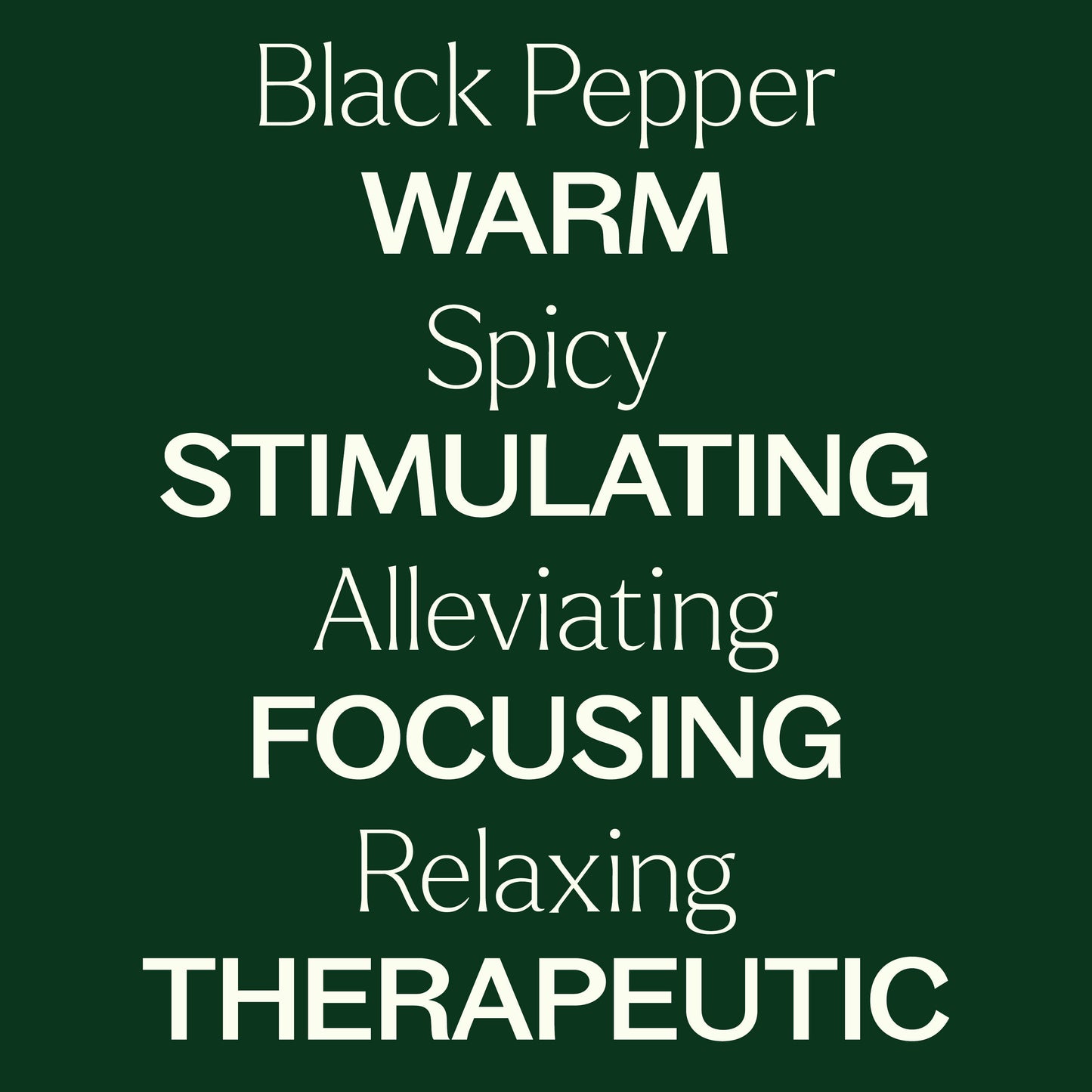 Black Pepper Essential Oil