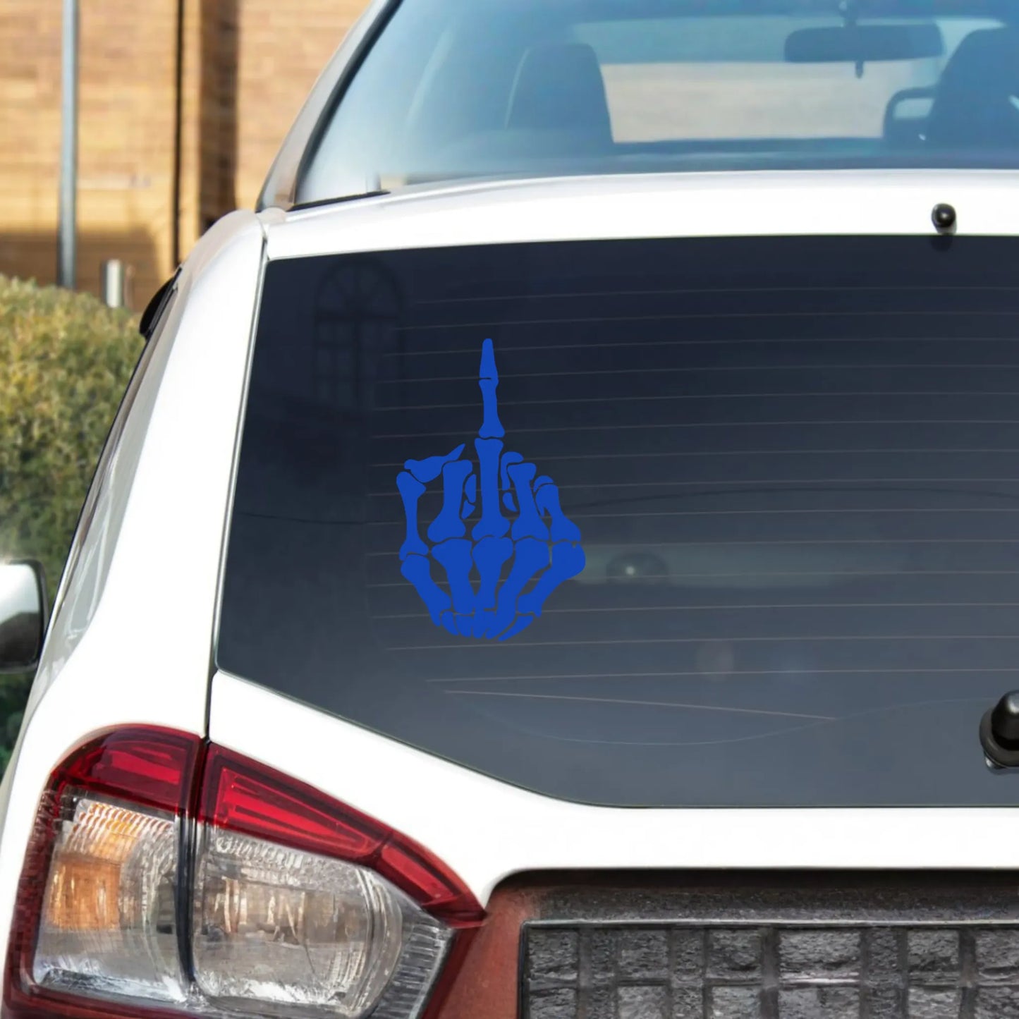 F Skeleton Decal Vinyl Sticker CNC Heavy Duty Middle Finger ~ Oracle 651