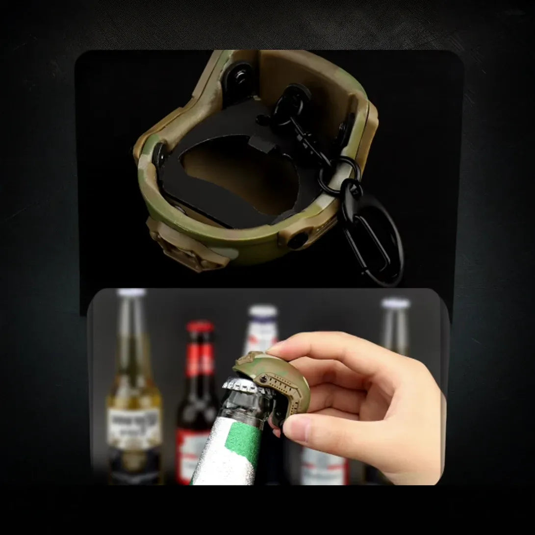 Mil Helmet Bottle Opener
