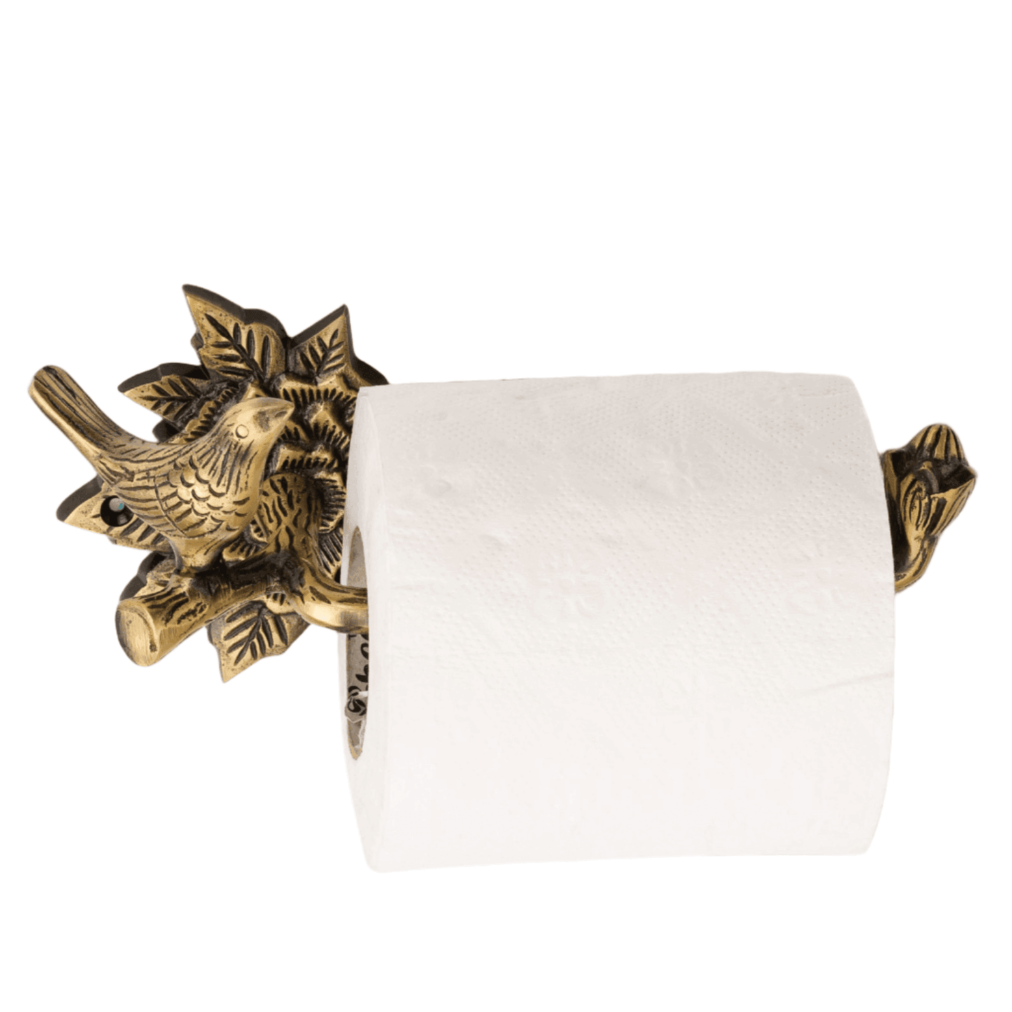 Brass Bird Bathroom Set - Antique Brass