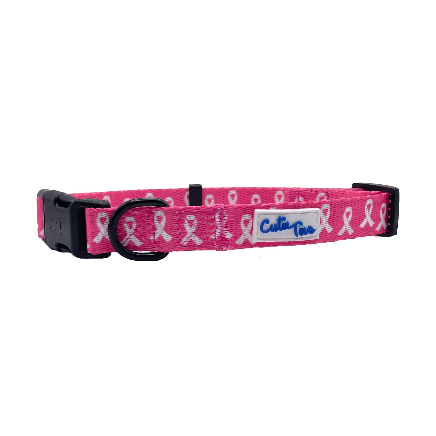 Breast Cancer Awareness Pink Dog Collar