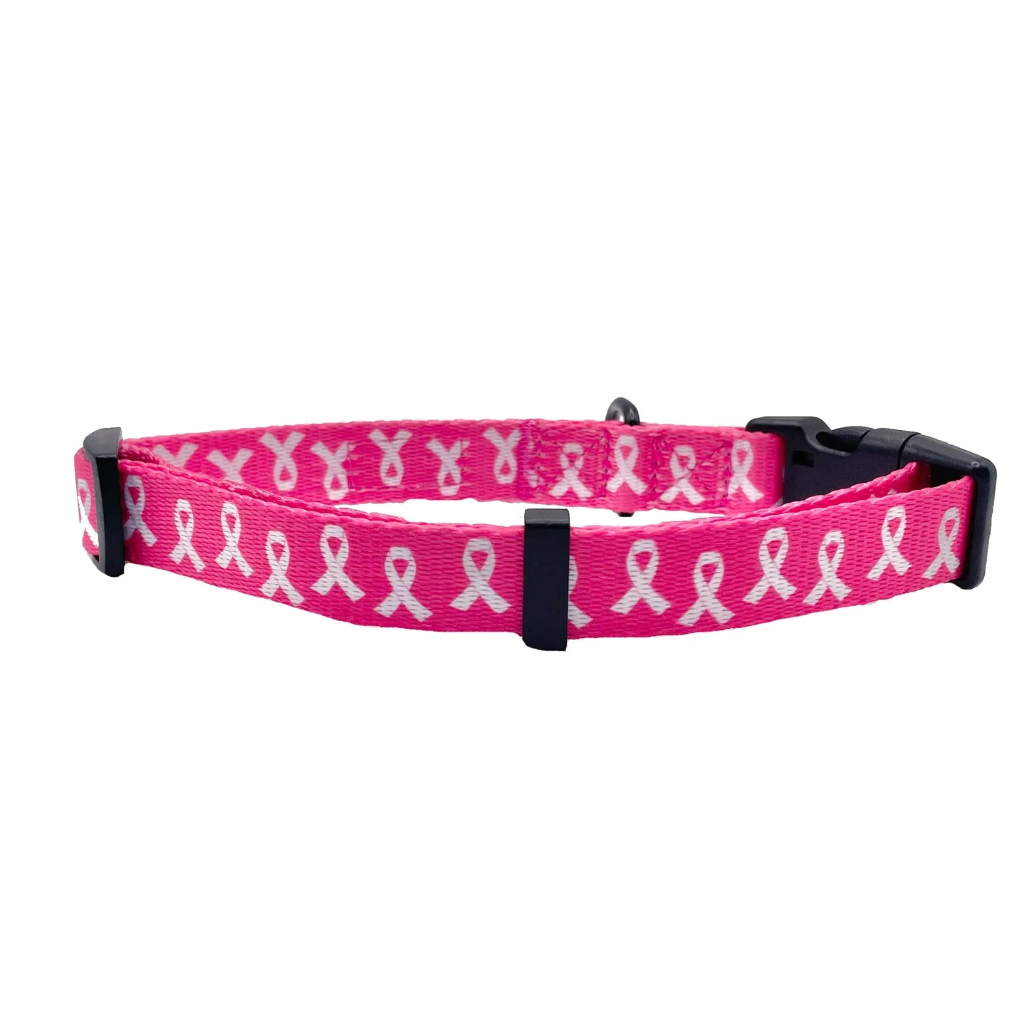 Breast Cancer Awareness Pink Dog Collar