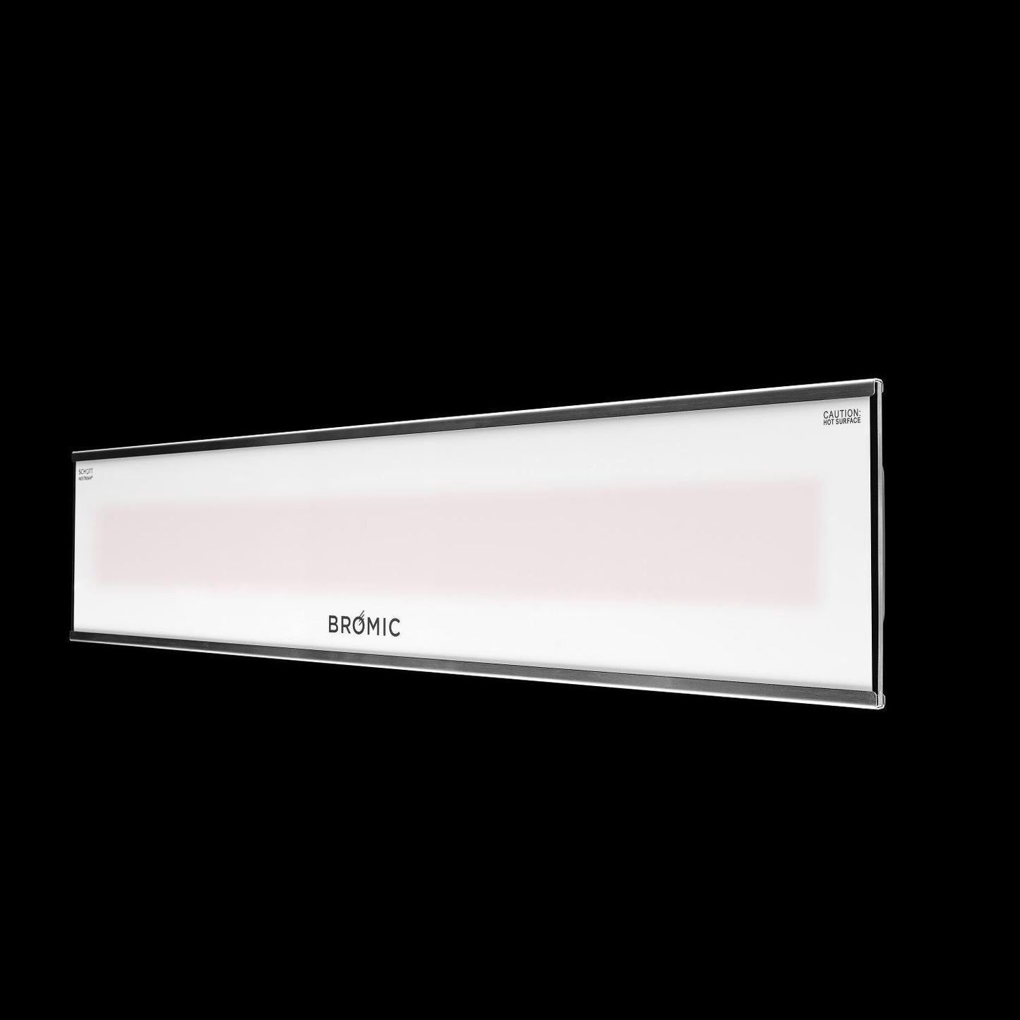 Bromic Heating - Platinum Smart-Heat Marine Grade 33-Inch 2300W Dual Element 240V Electric Infrared Heater - White - BH0320017