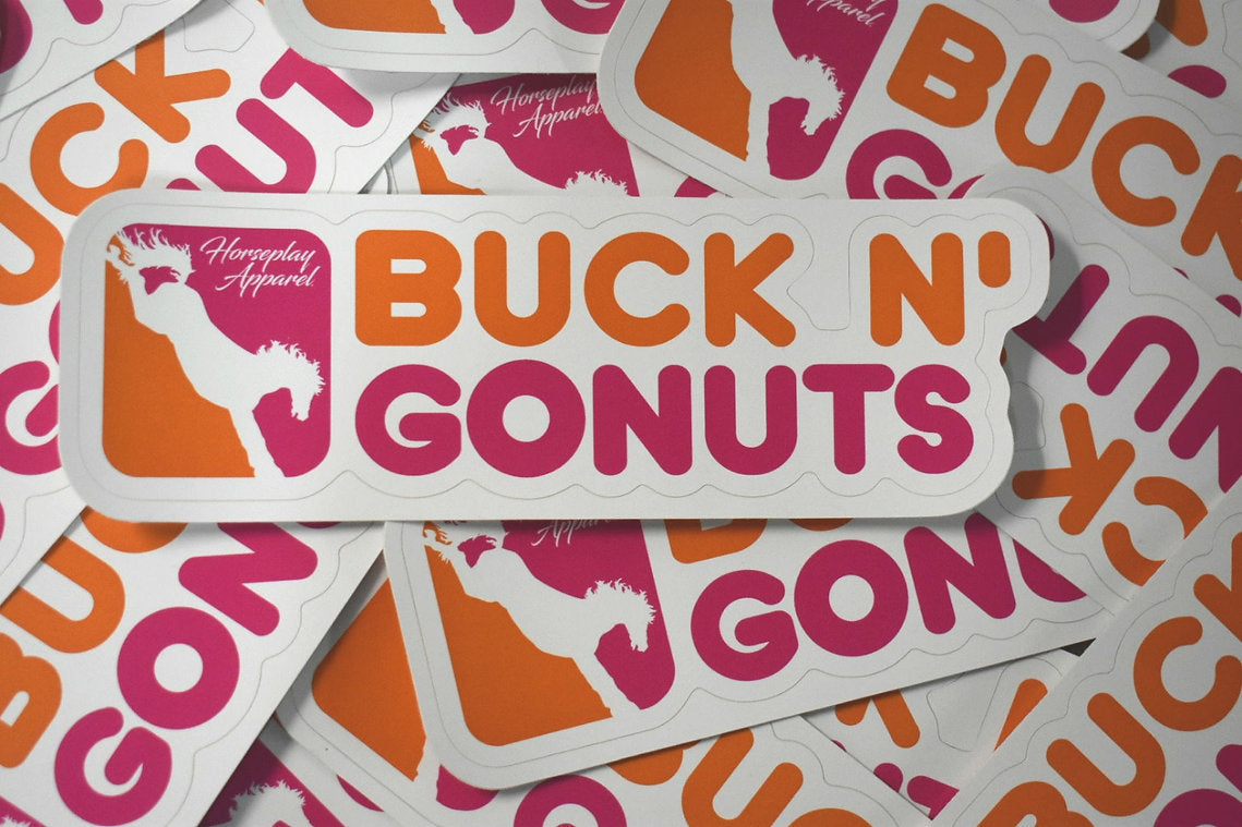 Buck N Go Nuts Sticker Pack