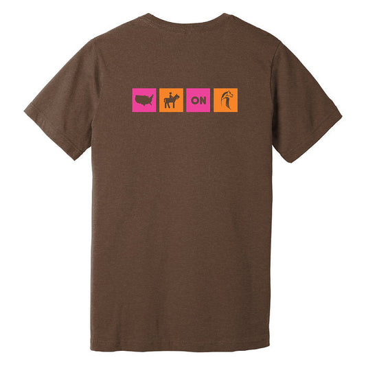 Buck N Go Nuts Tee: Unisex