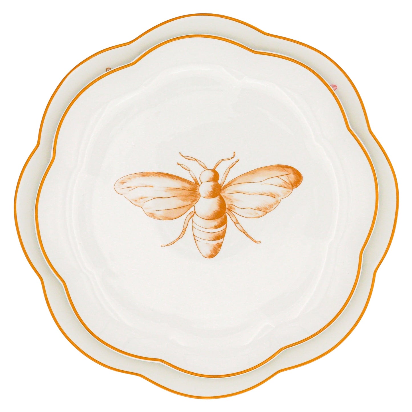 Bumble Homecoming Scalloped Starter Plate - Set of 4