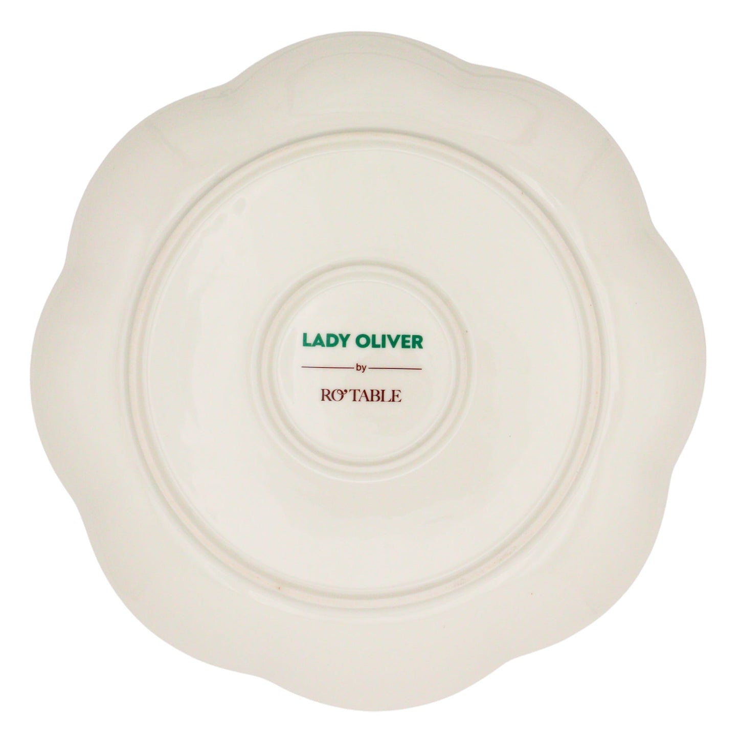 Bumble Homecoming Scalloped Starter Plate - Set of 4