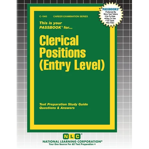 Clerical Positions (Entry Level)