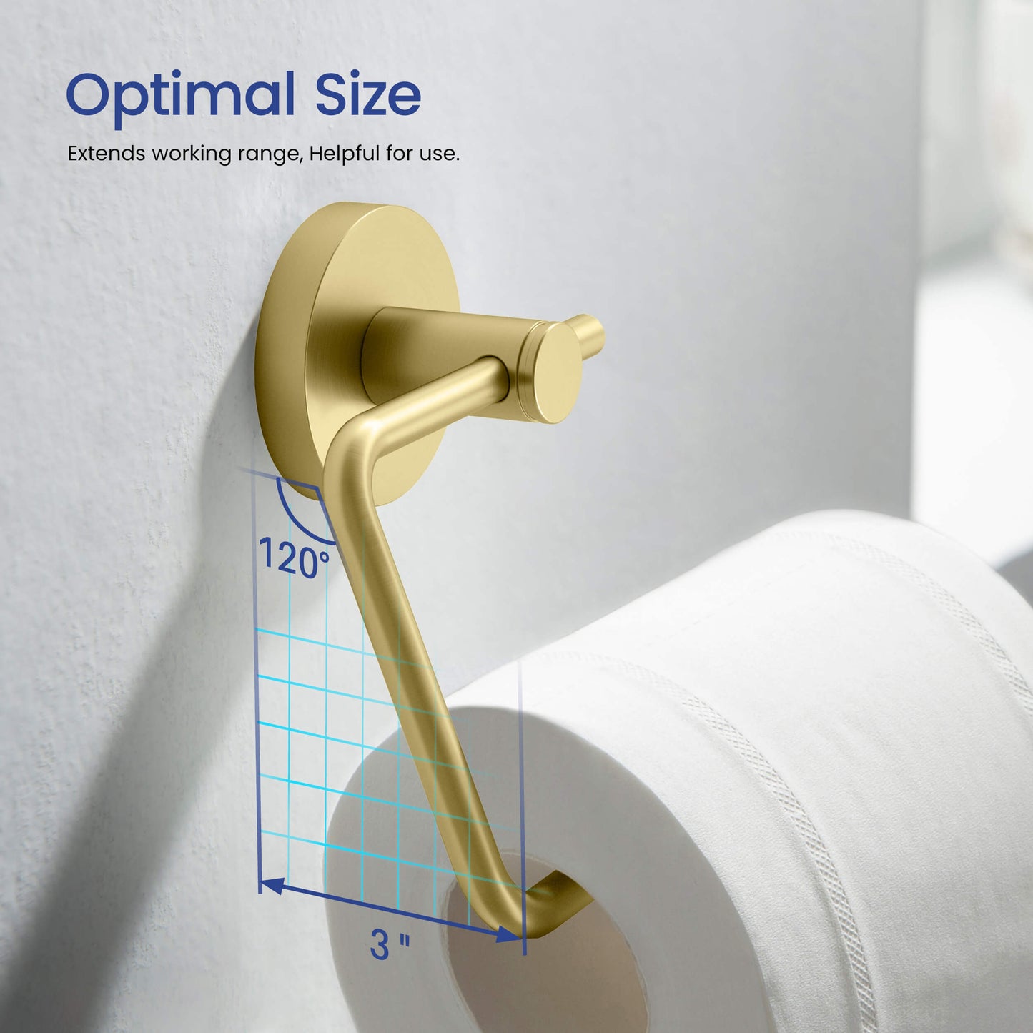 Halo 5 Piece Bathroom Hardware Set 5