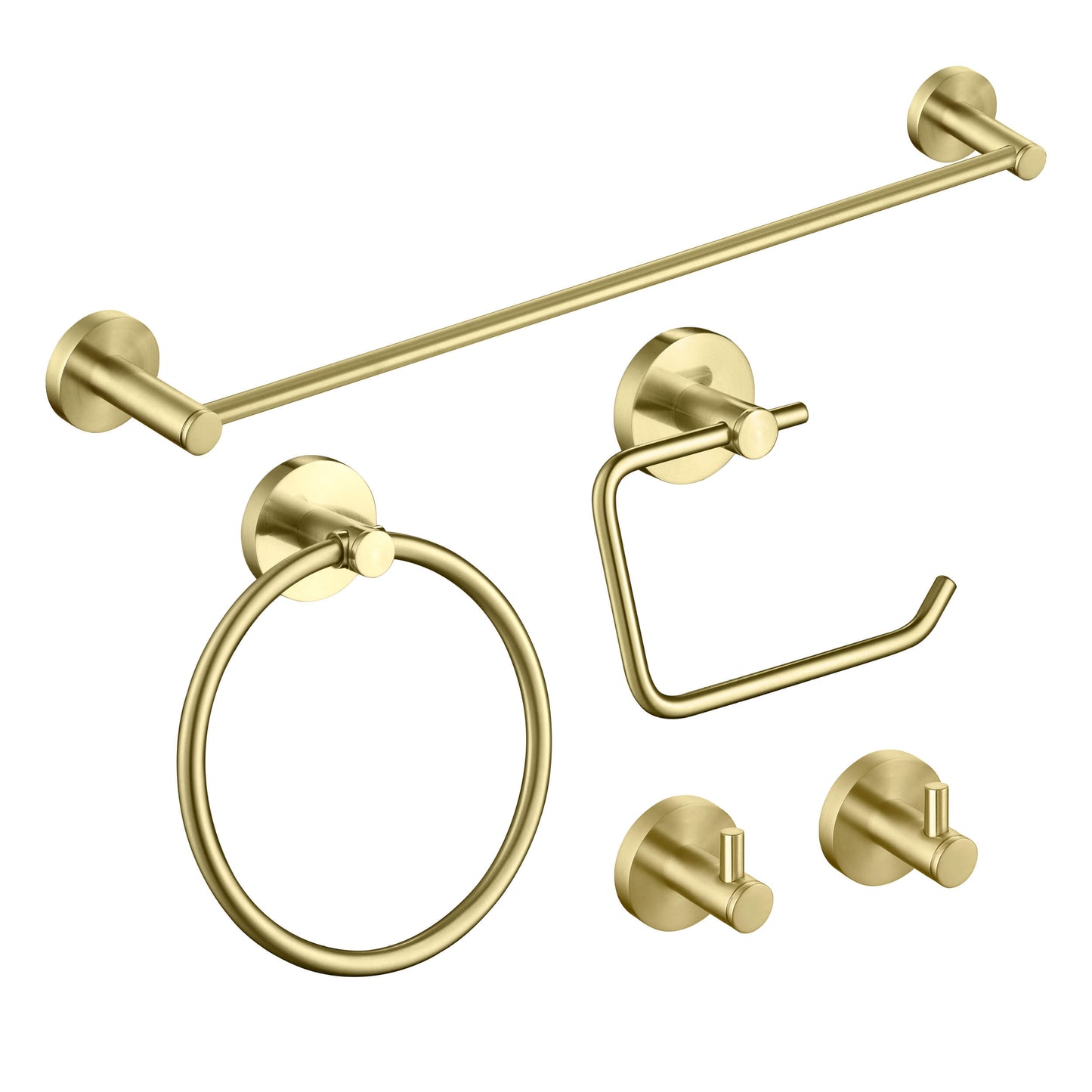 Halo 5 Piece Bathroom Hardware Set 5