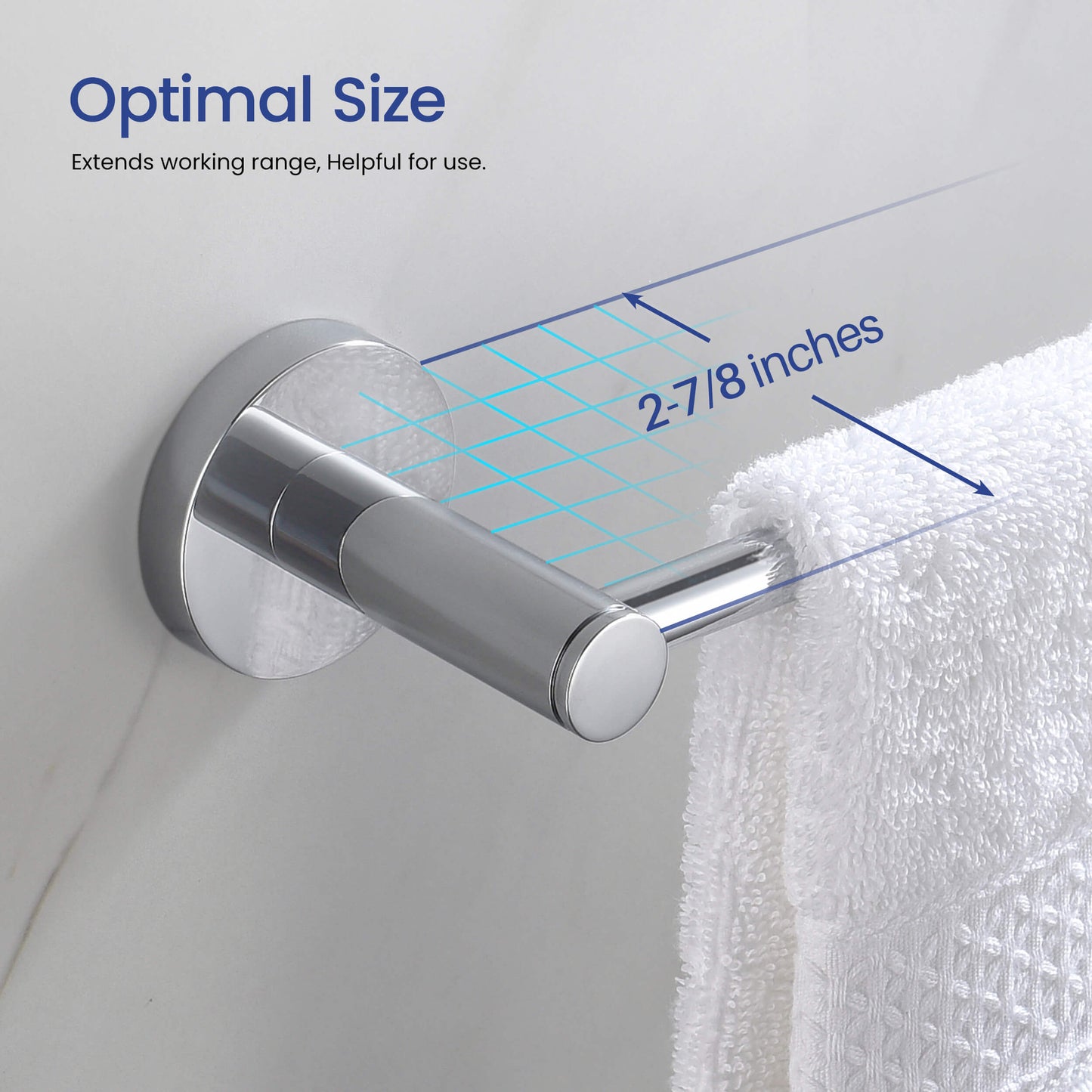 Halo 5 Piece Bathroom Hardware Set 5