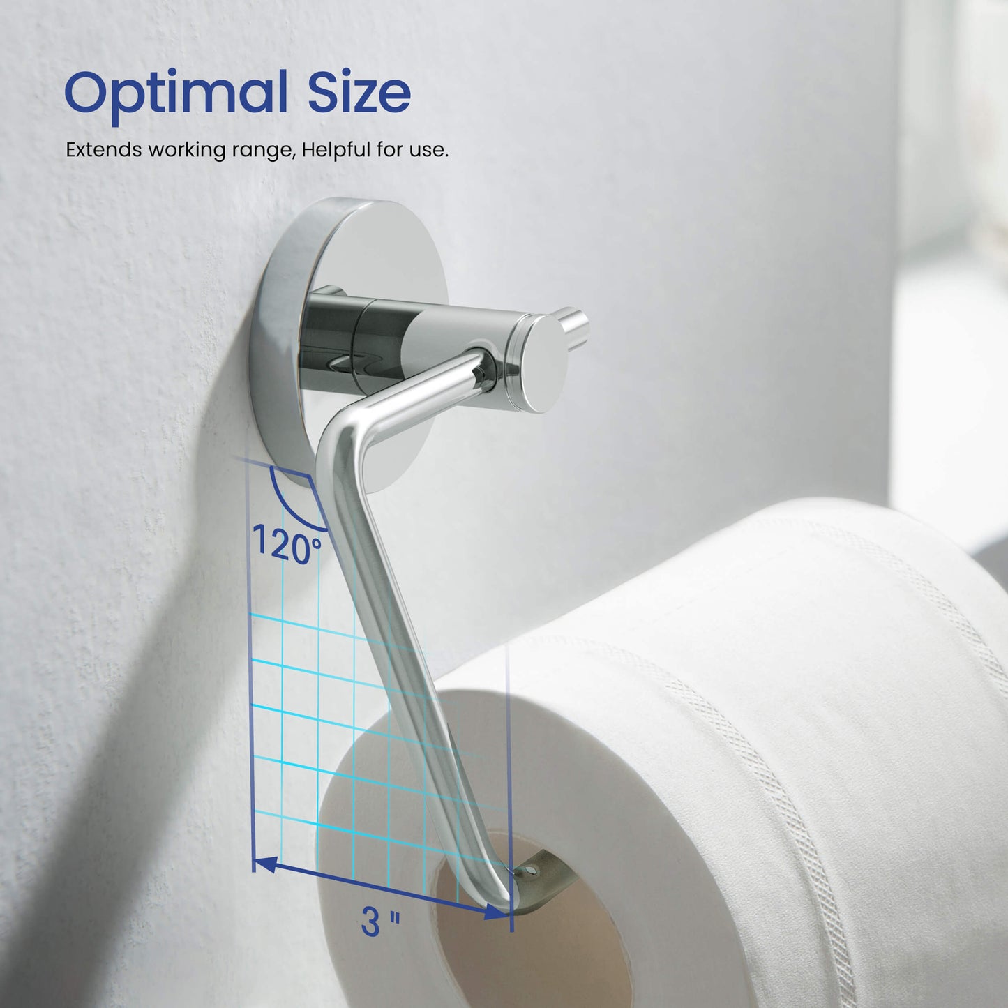 Halo 5 Piece Bathroom Hardware Set 5