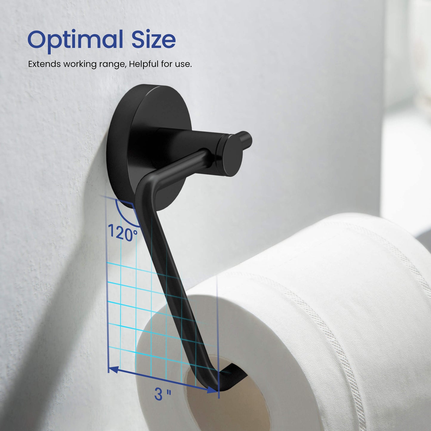 Halo 5 Piece Bathroom Hardware Set 5