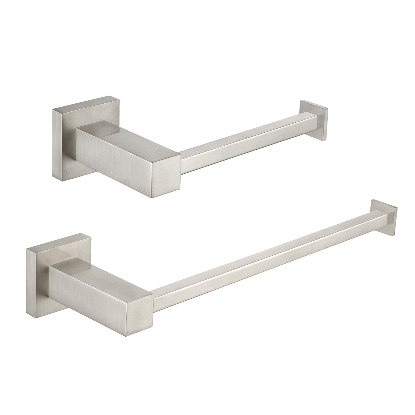 Quadra 2-Piece Bathroom Hardware Set 1