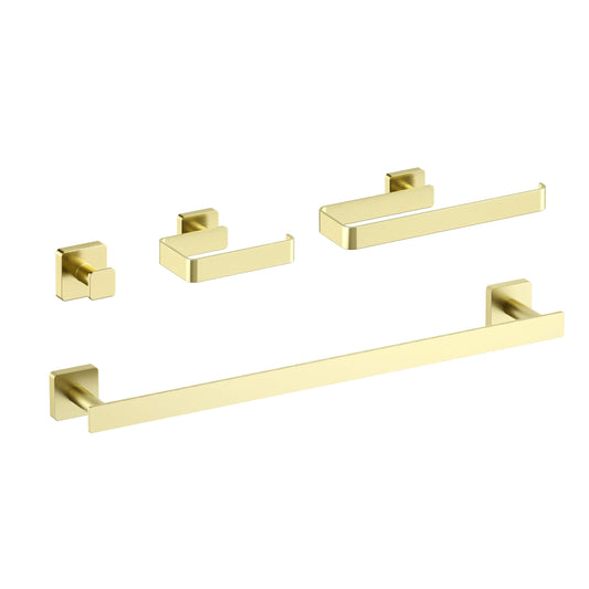 Fusion 4 Piece Bathroom Hardware Set 3