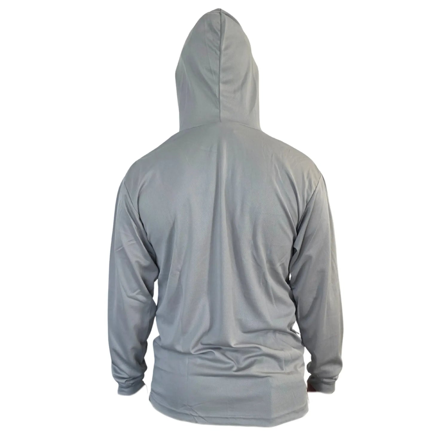 Hooded Long Sleeve Hi Vis Shirt – Lightweight Mesh Polyester