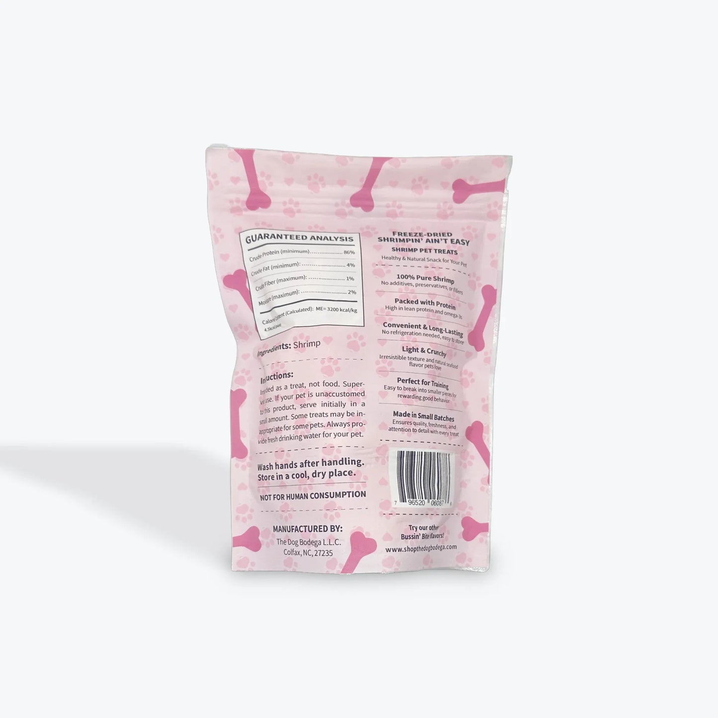 Freeze Dried Dog & Cat Treats – Single Ingredient, High Protein, Grain Free | Natural Cat & Dog Training Snacks, Human-Grade Shrimp