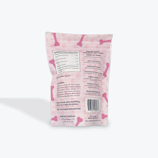 Freeze Dried Dog & Cat Treats – Single Ingredient, High Protein, Grain Free | Natural Cat & Dog Training Snacks, Human-Grade Shrimp