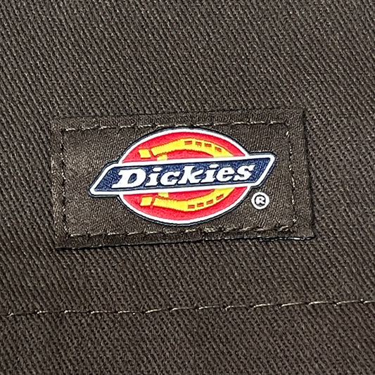 DICKIES Loose Fit Twill Work Shorts 13" Inseam Men's Sz 42 Dark Brown 42283DB