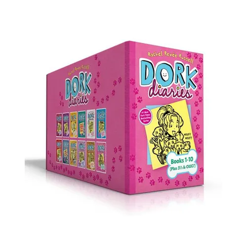 Dork Diaries Books 1-10 (Plus 3 1/2 & Omg!) (Boxed Set): Dork Diaries 1; Dork Diaries 2; Dork Diaries 3; Dork Diaries 3 1/2; Dork Diaries 4; Dork Diar