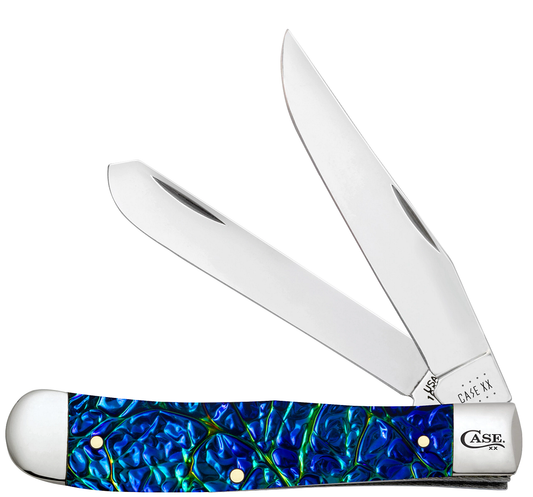CASE XX - Black Sea Dichrolam Trapper Stainless 25110 Pocket Knife