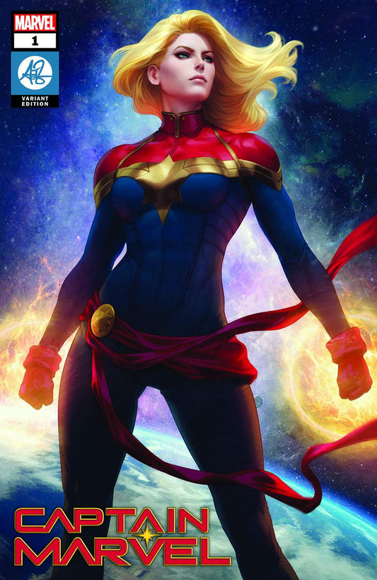 CAPTAIN MARVEL #1 ARTGERM COLLECTIBLES EXCLUSIVE TRADE DRESS 1/30/2019