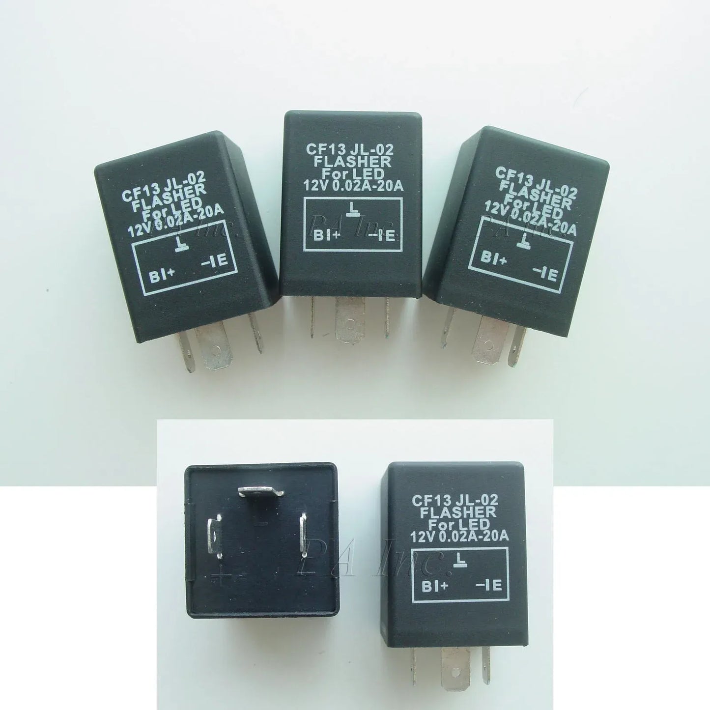 3-PIN CF13 12V 20A Electric Flasher Relay: Anti Hyper Flash For Ford, HYUNDAI, Nissan, Subaru, Honda