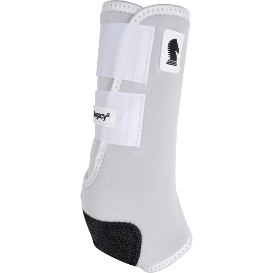 LEGACY 2 SUPPORT BOOTS - HIND - LARGE - WHITE