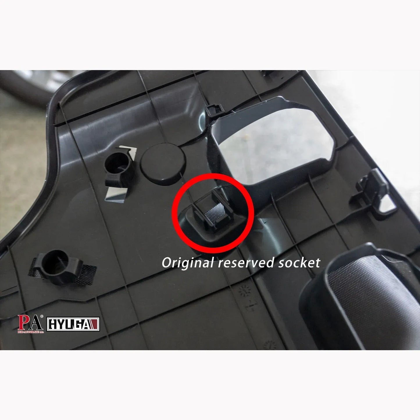 LED Ambient Light Central Console Box Light Bulb Original Reserved Hole with Dedicated Wiring Harness for Toyota Cross Corolla Auris Subaru (1 set)