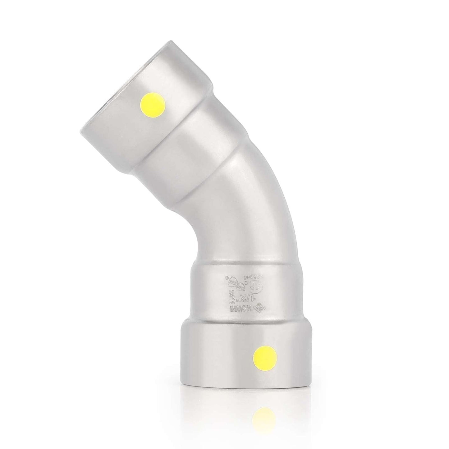 1-1/4" Carbon Press 45° Elbow