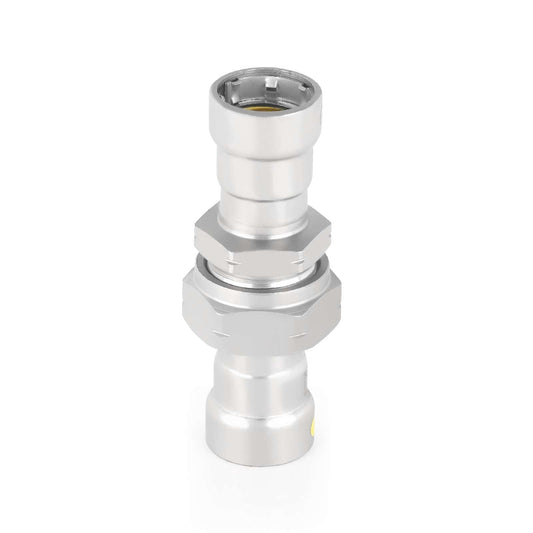 1-1/4" Carbon Press Union