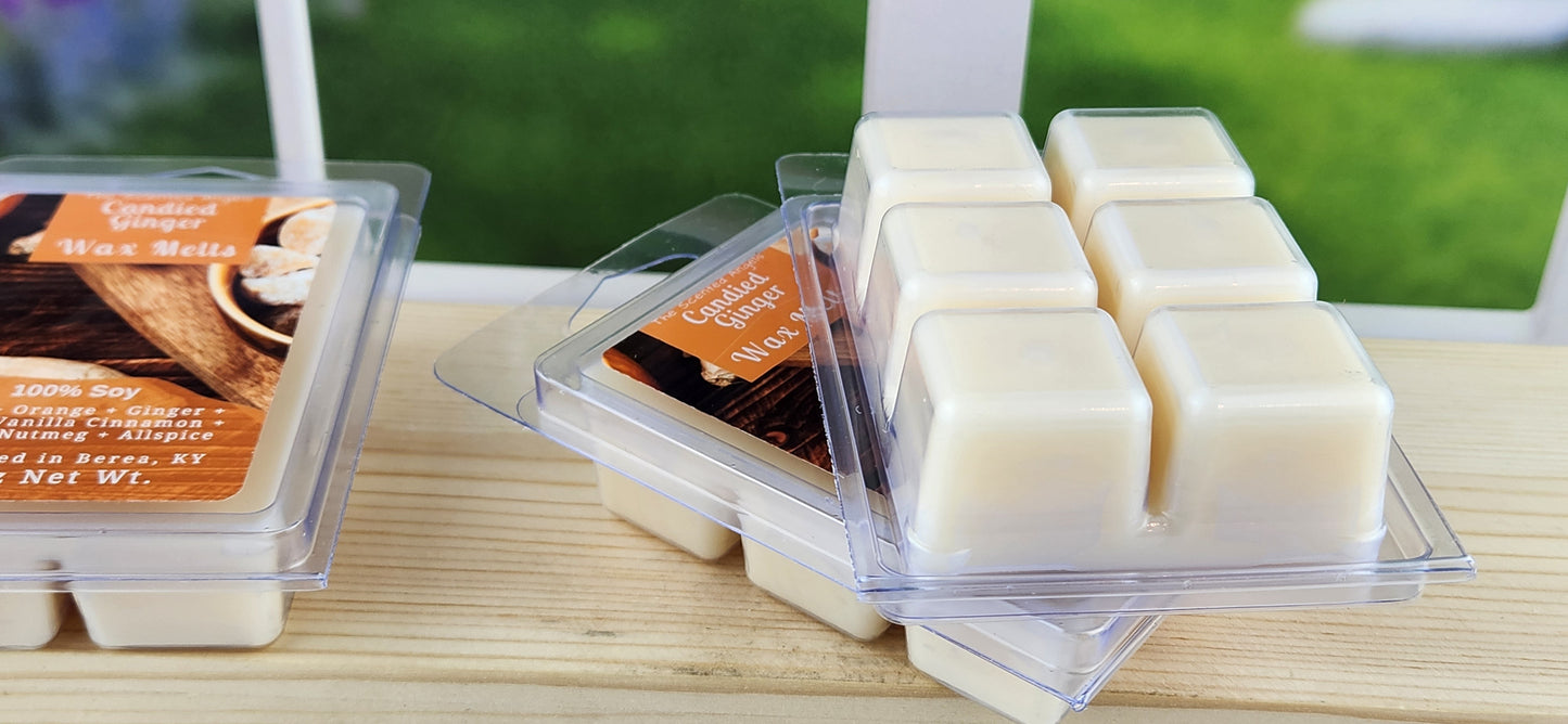 Candied Ginger Soy Wax Melts (Clamshells & Squeezable Wax)